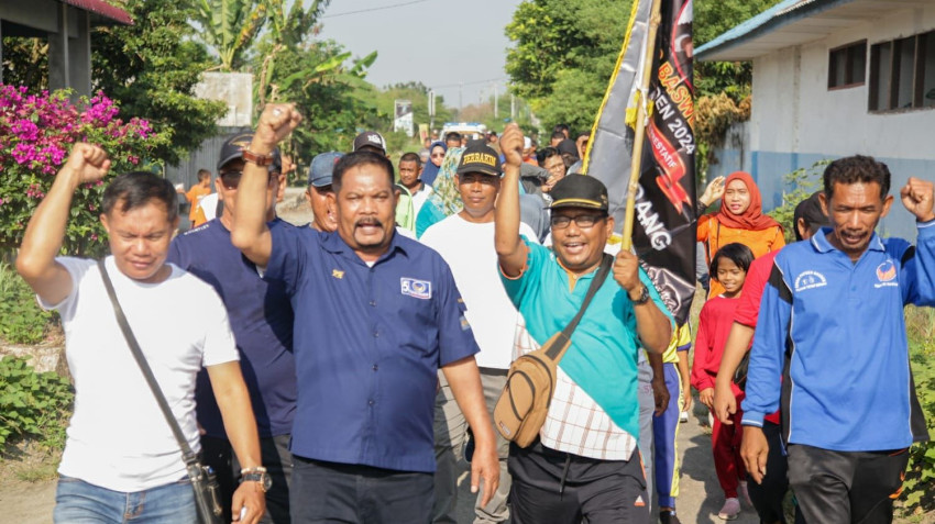 RH Gerakkan Pendukung Anies Baswedan Jalan Pagi Bersama