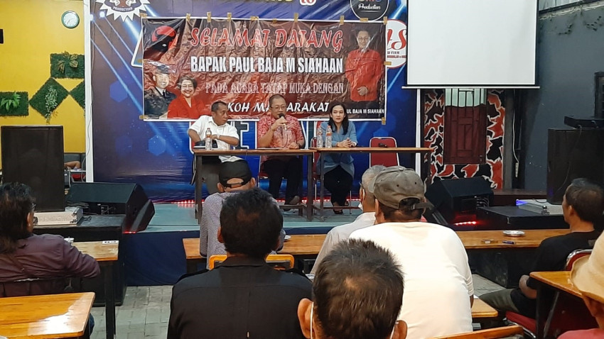 Rumah Aspirasi Paul Baja M Siahaan Turun ke Deli Serdang, Ajak Masyarakat Jaga Persatuan