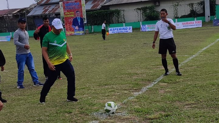 Resmi Dibuka Ismael Sinaga, Ini Jadwal Lengkap Saktiawan Sinaga Cup