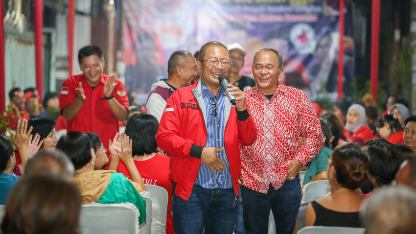 Hadiri Festival Kue Bulan, Paul Baja M Siahaan Disambut Hangat Warga Tionghoa di Medan