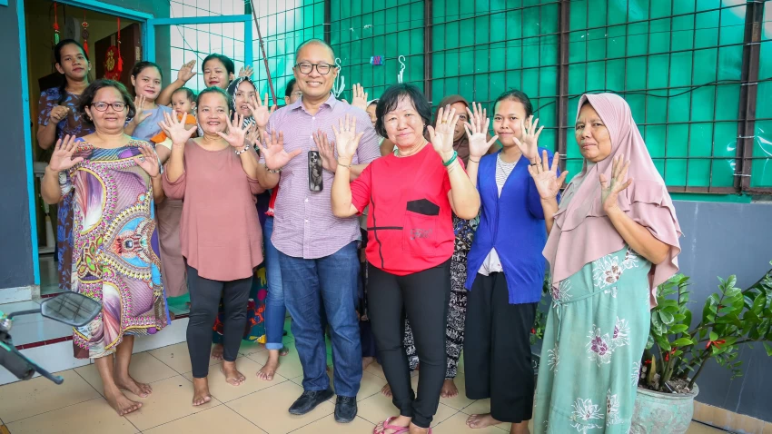 Warga Medan Titipkan Harapan Besar ke Pundak Paul Baja Menuju Senayan
