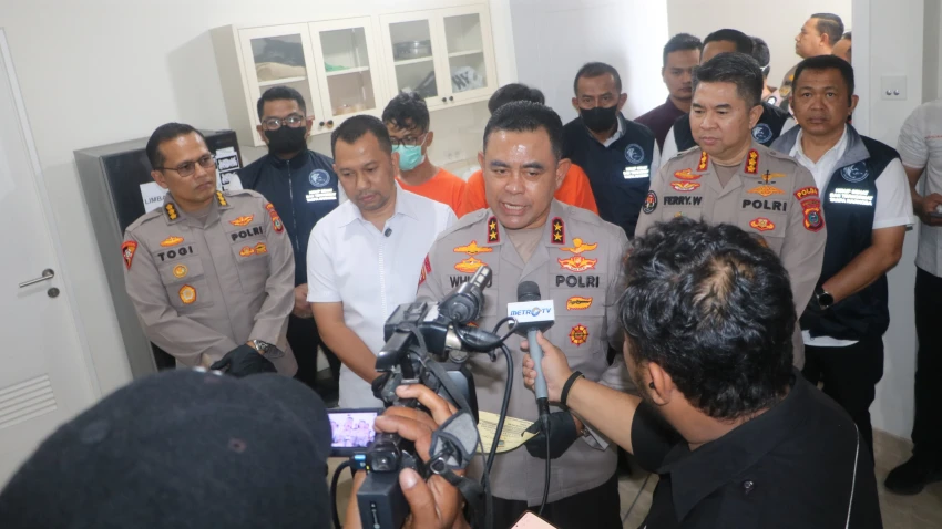 Pertama di Indonesia! Polda Sumut Bongkar Pabrik Liquid Vape Mengandung Narkotika Senilai Rp300 Miliar