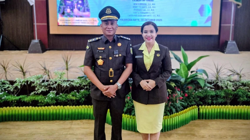 Raymund Hasdianto Sihotang Dilantik Jadi Asisten Pemulihan Aset Kejati Kalteng