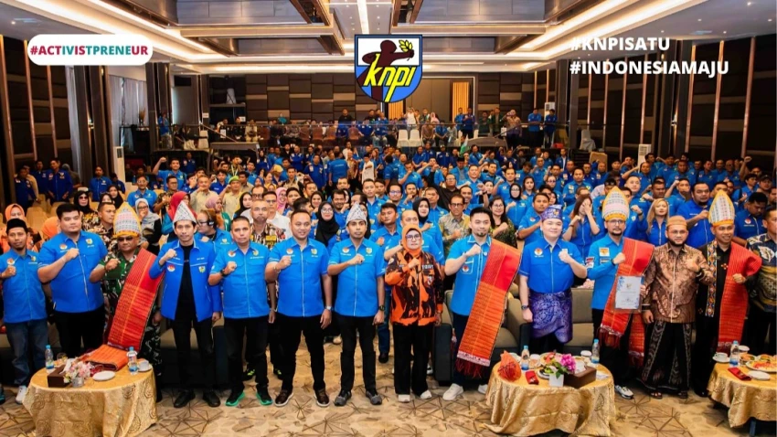 Aldi Syahputra Siregar Resmi Dilantik Jadi Ketua KNPI Sumut